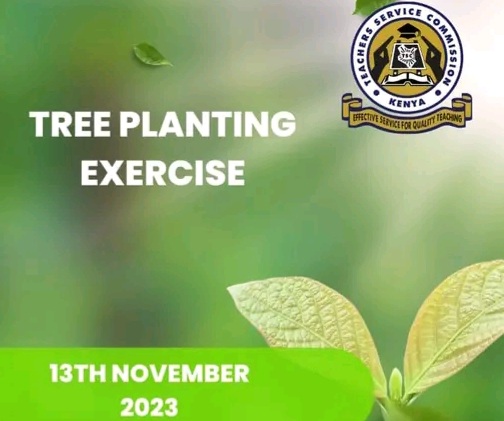 TSC Determines How Many Trees Teachers Need to Plant on Monday, 13th